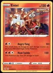Entei 019/203 Evolving Skies Holo Rare
