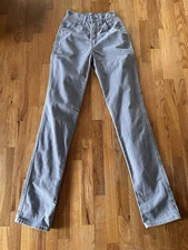 Vintage Rockies Womens Jeans Sz 1 Rocky Mountain Bareback Gray Y2K 35.5” Inseam