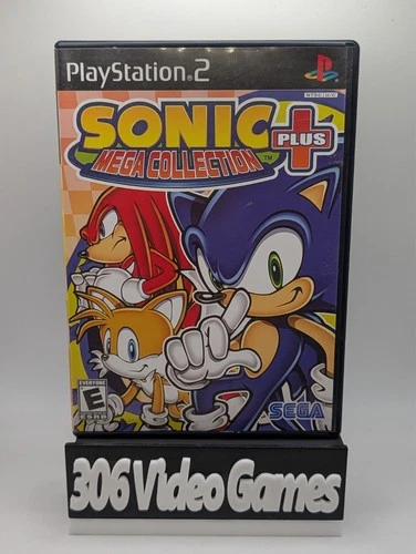 Sonic Mega Collection Plus Sony PlayStation 2 PS2 Game - No Manual