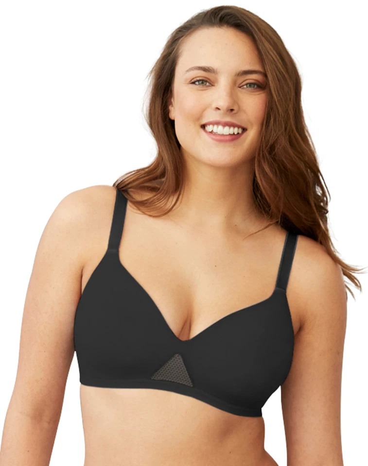 Hanes Wirefree Bra Women's Foam ComfortFlex Fit Oh So Light Tag-free ComfortBand