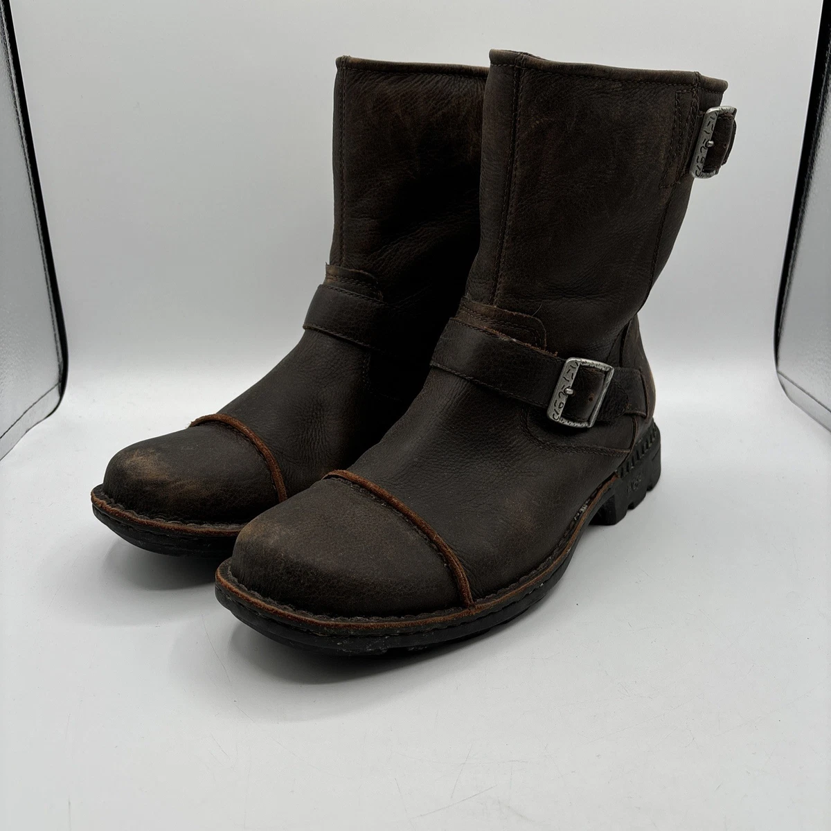 UGG M Biker Boots with Upper Leather for Men for Sale | Shop New