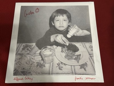 Frankie Cosmos  ️ Different Talking SIGNED /300 LP Rainbow Crayon Swirl Vinyl