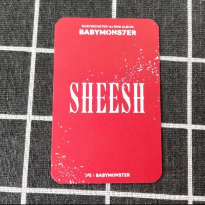 BABYMONSTER Asa BABYMONS7ER SHEESH Broadcast Trading