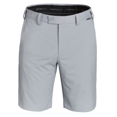 Harry Hall Men's Golf Shorts Light Grey UK