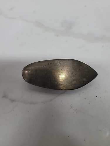 Vintage Solid Brass Indian Made Etched Antique Ash Tray Slipper Shoe - Picture 5 of 9