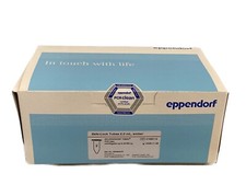 (500/Pk) EPPENDORF 2mL Amber PP Safe-Lock Centrifuge Tubes w/ Snap Cap 022363379