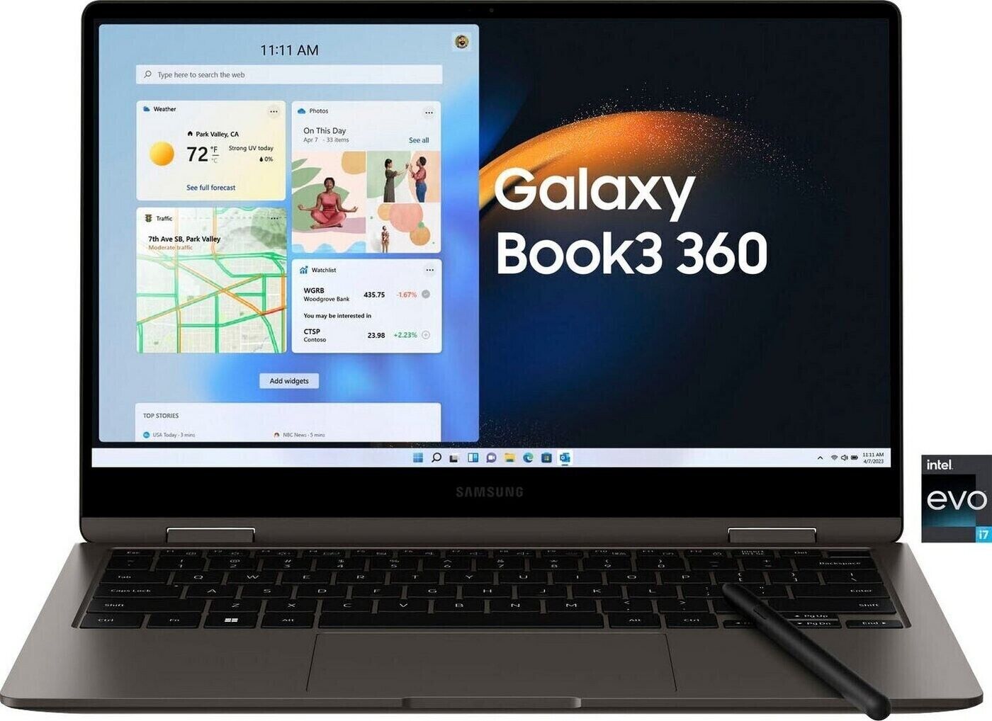 Image of Samsung Galaxy Book 3 360 Laptop 13 Zoll 512GB SSD Intel Core i7 16GB RAM QWERTZ