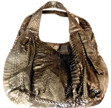 FLIPPA SWEET PYTHON HOBO / TOTE  HANDBAG- PRICED TO SELL LW2