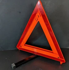 Triangle Emergency Reflective Sign 3 Pack  Safety Warning Triangle Roadside