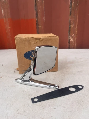 1967-73 Ford OEM Side View Mirror Assembly C7AB-17743 Galaxie Fairlane Torino