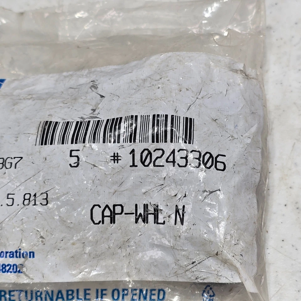 Tapas de tuercas de rueda GM OEM NOS 10243306 5x Oldsmobile Cutlass 1995-1996 Foto 2 de 4