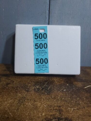 Winco Coat Claim Checks Ticket Blue 500 Per Box Coat Check Stub Live Sale - Afbeelding 1 van 2