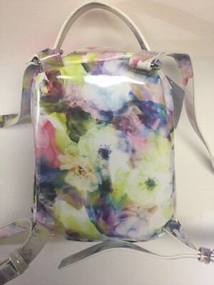 Betsey Johnson Floral Mini Backpack Kitsch Floral Patent Dog  display picture 1