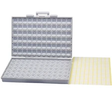 AideTek BOX-ALL-144 SMT Empty enclosure w/144 compartments each w/lid SMD USA
