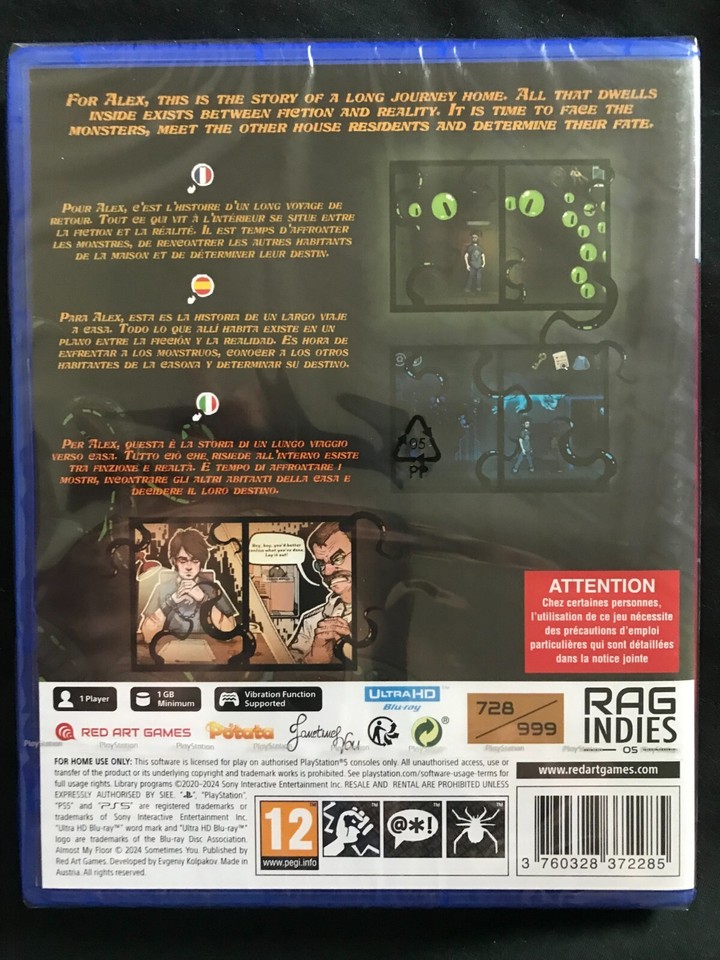 Jeu PS5 Almost My Floor - Neuf Sous Scellé - Pour PlayStation 5
