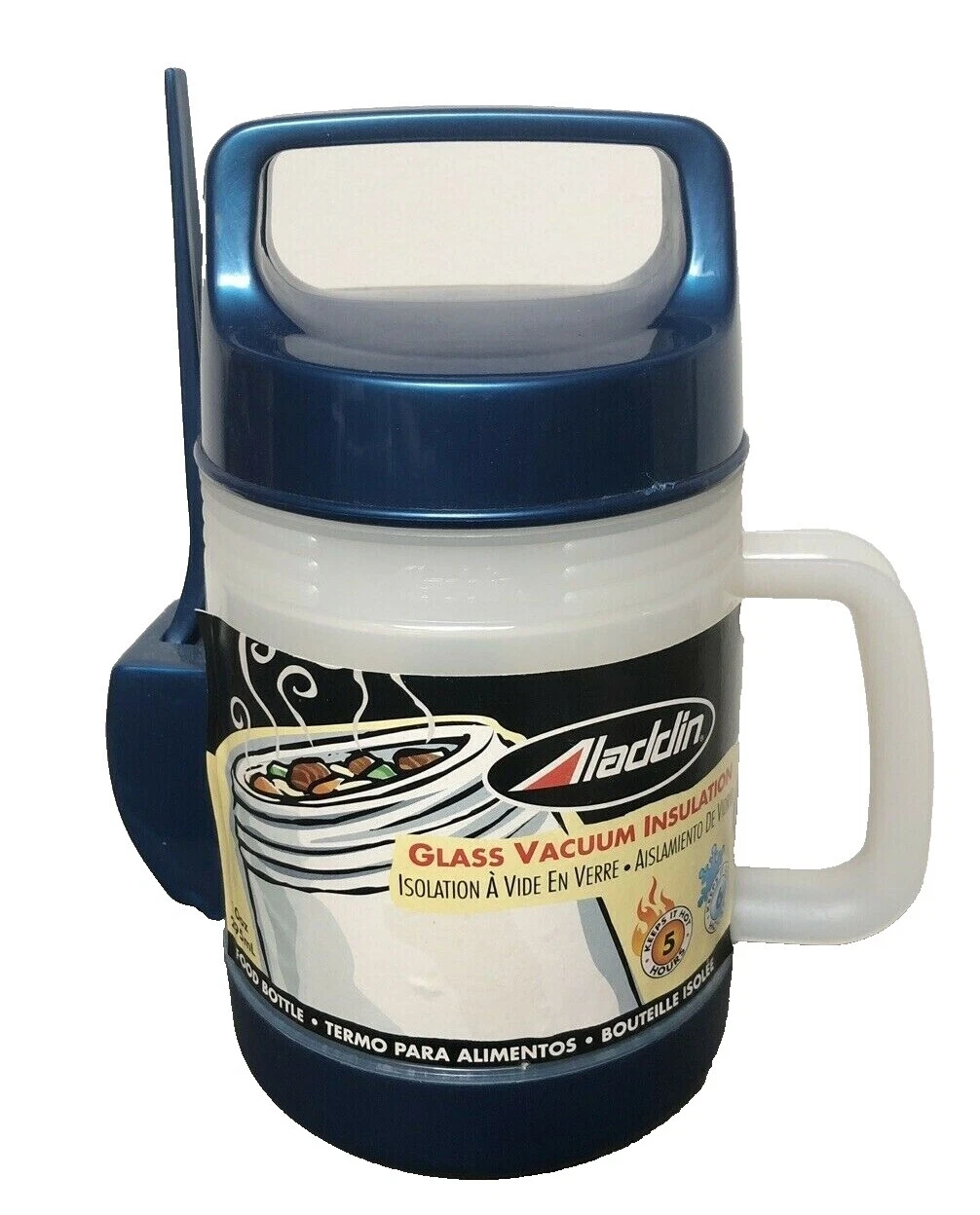 Plástico Blanco Aladdin termos y tazas