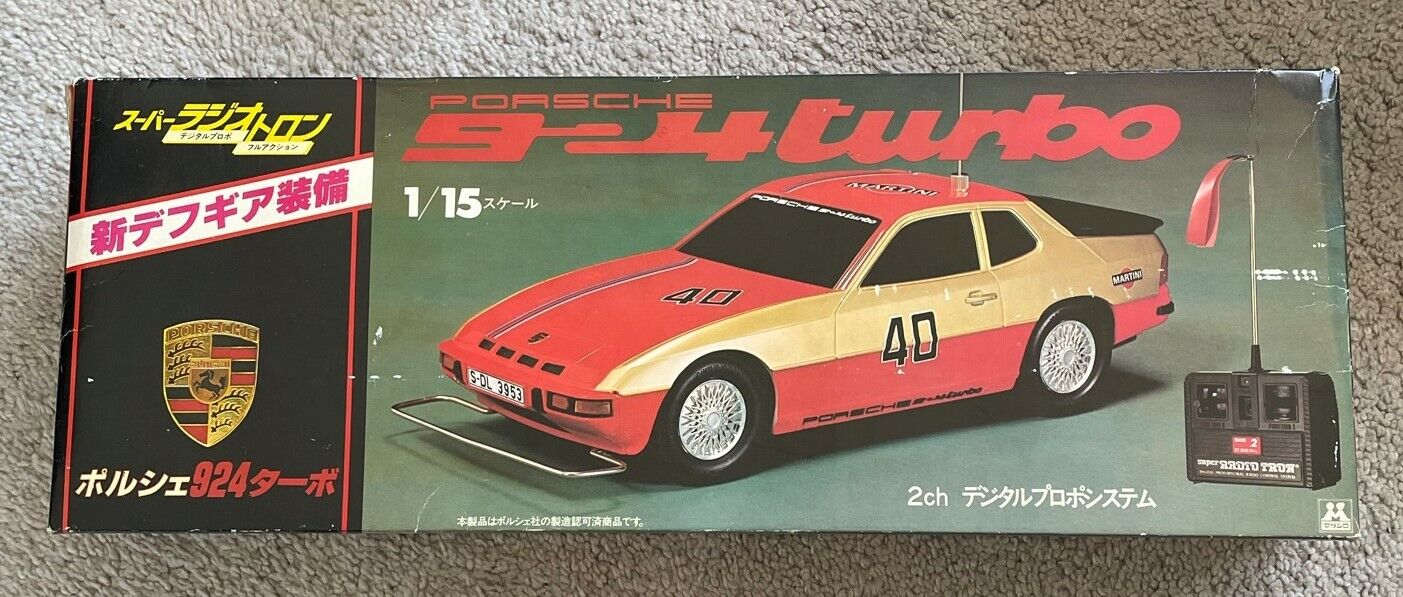 PORSCHE 924 TURBO REMOTE CONTROL.  New Old Stock.  Never used