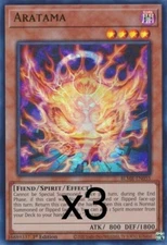 3X Yugioh Aratama BLMR-EN055 Ultra Rare 1st Edition NM
