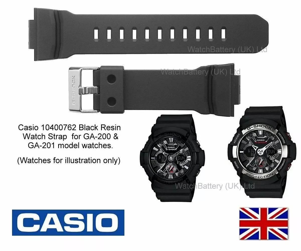 Genuine Casio Watch Strap Band for GA 200 GA 201 GA200 GA201 G