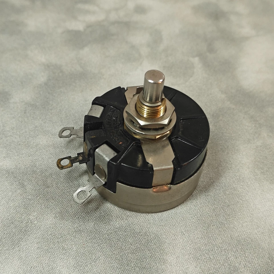 De Colección Clarostat 50KΩ Potenciómetro Wirewound Lote (10) Montaje en Panel de Alta Calidad Nuevo de Lote Antiguo Foto 3 de 4