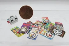 Dollhouse Miniatures View Master with Reel or Various Projector Wheel Packages