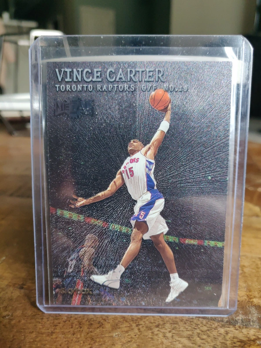 1999-2000 Fleer Skybox Metal Vince Carter #1 NM Mint NBA Basketball Card Raptors