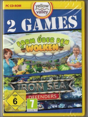 ''Farm über den Wolken / Iron Sea Defenders'' 2 Klick-Management PC-Spiele [NEU]