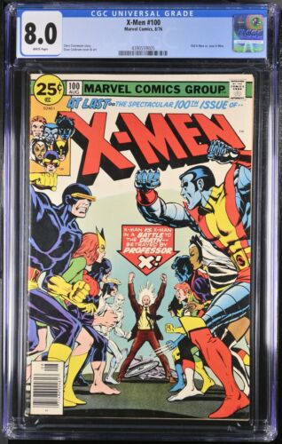 X-Men #100 VF 8.0 1976 CGC schönes Buch! - Bild 1 von 2