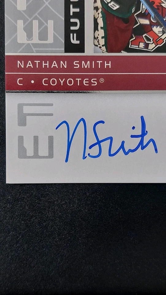 2022-23 SP Authentic Nathan Smith '02-03 Retro Future Watch Autograph #RFWA2-NS  - Image 3 of 4