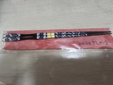 Echizen Lacquerware Chopsticks Sajibei Unused White Blue Standard Size Duty Paid