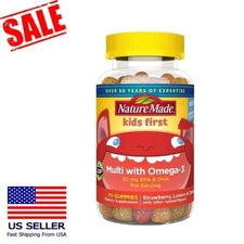 Nature Made Kids First Multivitamin Gummies with Omega-3, 70 count