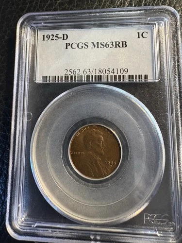 1925-D PCGS MS 63 RB