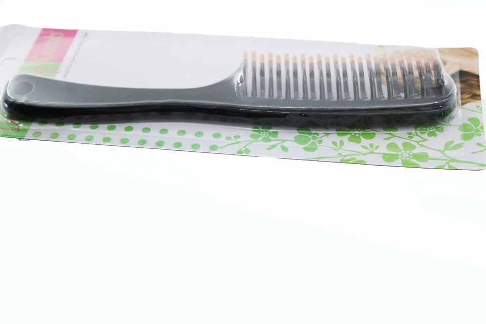 Paquete de 2 peines desenredantes sin marca para cabello normal a grueso Foto 4 de 4