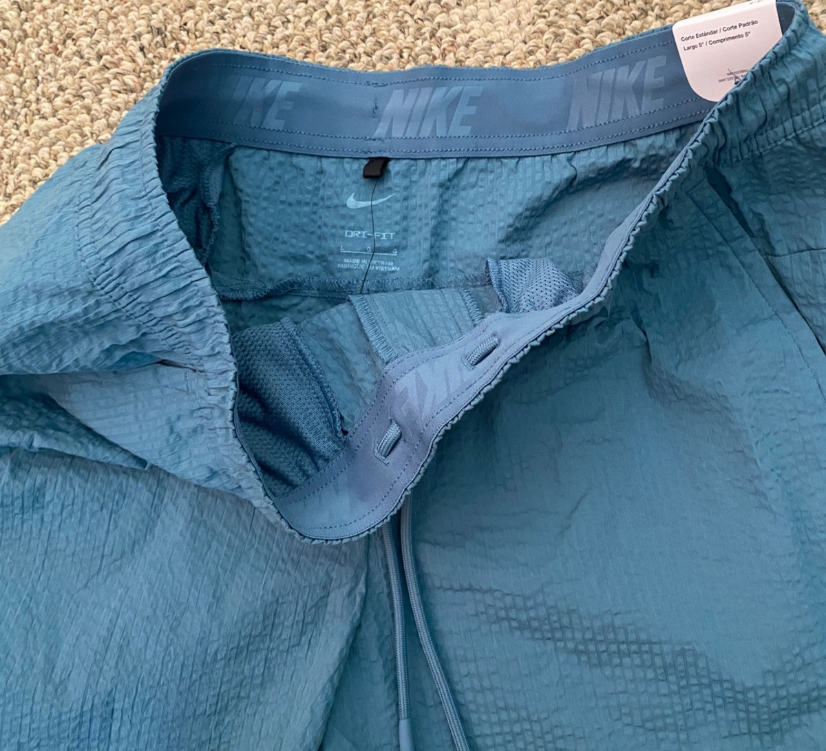 Nike Shorts Unlimited 5” Unlined Seersucker Versatile HJ4091-006