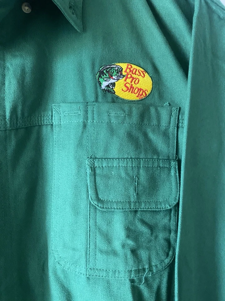 296-Bass Pro Shops Men’s Long Sleeve Button Down Shirt Size XL NWOT - Image 2 of 4