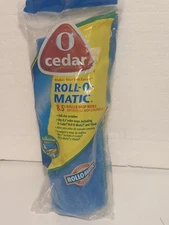 NEW O Cedar Roll O Matic Roller 8.5” Wave Sponge Mop Refill 
