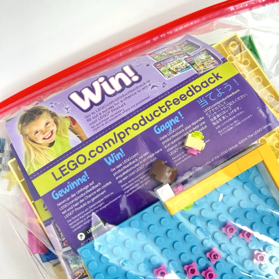 LEGO® Friends Konvolut 2,65kg | Haus Pool Auto Figuren Zubehör Ersatzteile Set - Bild 4 von 4