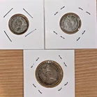 (3) 80% Silver Canadian Coins Lot