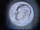 2025 P Roosevelt Dime Coin W/ Extreme Finger Feeder Rev Error Au/ MS Details