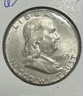 1963  SILVER FRANKLIN HALF DOLLAR       BU
