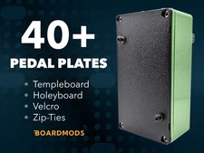 Pedal Plates (Temple Audio Quick Release, Hook & Loop, Zip-Ties)