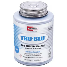 Rectorseal 31551 Pipe Thread Sealant 9.6 Fl Oz, Brush-Top Can, Tru-Blu, Blue,