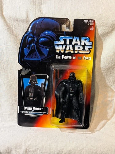 Kenner Red Card Star Wars Power of the Force Darth Vader  -Long Sword