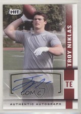 2014 SAGE Hit Auto Troy Niklas #A136 Auto 01xd