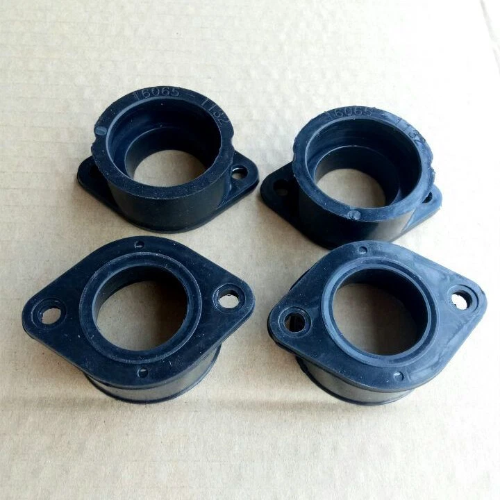 Carb Holders Intake Manifold Boots for Kawasaki KZ700 ZN700A 700 LTD 1984 1985 - Image 4 of 4