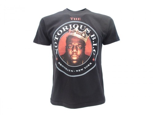 T-Shirt Originale Notorious BIG Ufficiale Maglia Maglietta Biggie Rapper  B.I.G. | eBay
