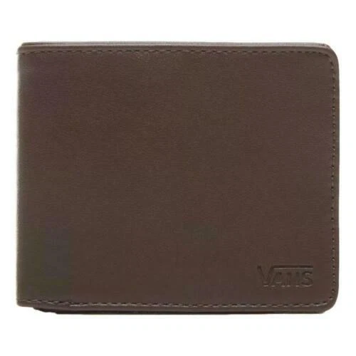 Carteras de cuero sintético VANS para hombres con tarjeta de crédito