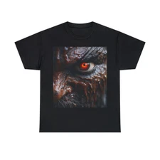Scary Dark Fantasy Horror T Shirt Halloween Death Metal Disturbed Streetwear Emo