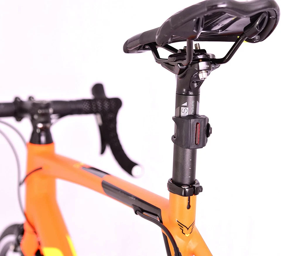 Owleye Solar Recargable Ultra Brillante 1 Milla Visibilidad Ultra Luz LED Bicicleta He Foto 2 de 4