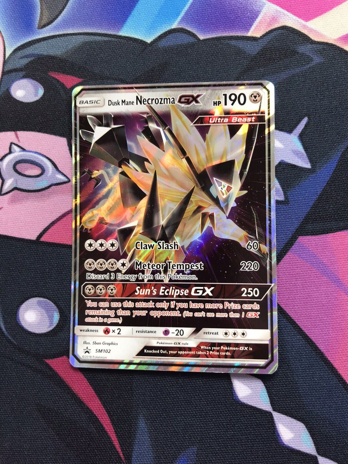 Dusk Mane Necrozma GX (SM102) [Sun & Moon: Black Star Promos]